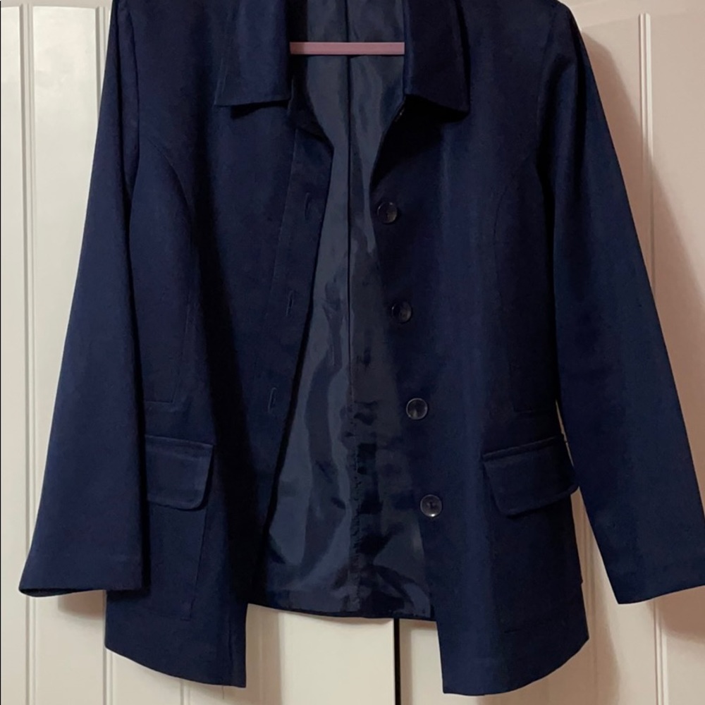 Blue Suit Jacket